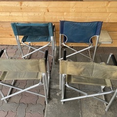 キャンプ　アウトドア　BBQ  チェア　4脚の画像