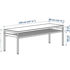 IKEA NYBODA イケア ニーボーダ テーブル の画像