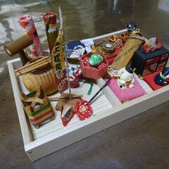 昔風・豆人形セット差し上げますの画像