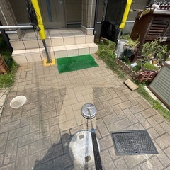 外塀やガレージ土間の高圧洗浄 - 地元のお店