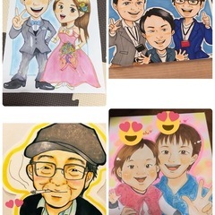 
⭐️似顔絵描きますの画像