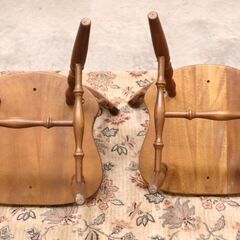 ≪zys2233ジ≫ [2脚セット] KASHIWA/かしわ/柏木工 ウィンザーチェア