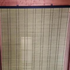 【最終お値下げ】すだれ　モスグリーン　２点　まとめ売り　の画像
