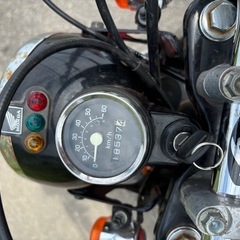 エイプ50 CBX仕様　外装新品　塗りたて！　カスタム　FI ワンズ管　赤ソリの画像