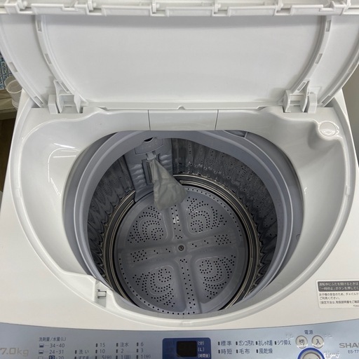 洗濯機　岡崎 SHARP 7.0kg全自動洗濯機【リサイクルフカツ岡崎倉庫店