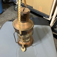 ロ2506-171 アンティーク オイルランプ 中身無し 現状渡しの画像