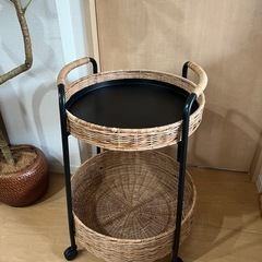 IKEA ルッバン ワゴンテーブル