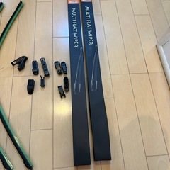 新品未使用　フラットワイパー　７５センチ 2本セットの画像
