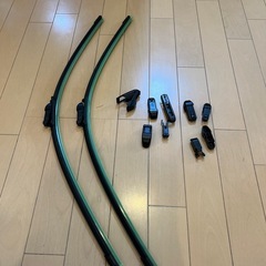 新品未使用　フラットワイパー　７５センチ 2本セットの画像