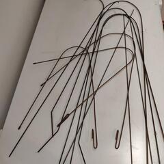 胡蝶蘭の鉄具棒
