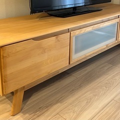 【定価49,990円】ニトリ　テレビ台　天然木　