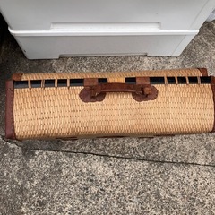 柳行李　柳こうり　アンティーク　ヴィンテージカバン　鞄　骨董　レトロ　豊岡の画像