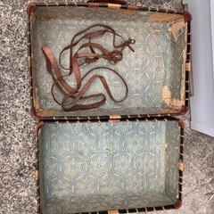 柳行李　柳こうり　アンティーク　ヴィンテージカバン　鞄　骨董　レトロ　豊岡の画像
