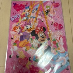ミニー　デイジー　クリアファイル　4枚セット