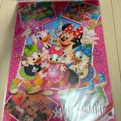 ミニー　デイジー　クリアファイル　4枚セットの画像