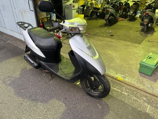 プラグエアクリマフラー新品！調子良好レッツ2