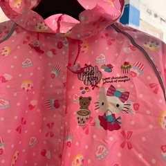 キティーちゃん☆レインコート☆カッパの画像