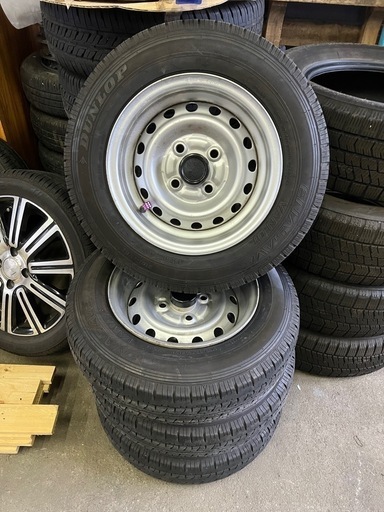 希少！深リム！無加工鉄チン！12インチ街道レーサー！ (軽トラ