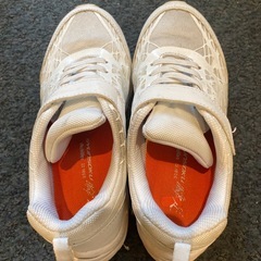 瞬足　スニーカー　22.5cmの画像