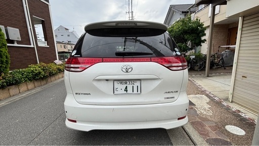 トヨタ　エスティマ　アエラス　2.4 乗って帰れます。