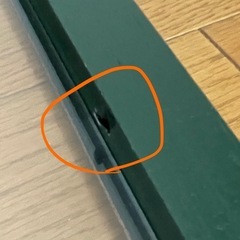 【お引き渡し予定者決定済】ガラス　額縁　緑　外寸:115×60.4××2cmの画像