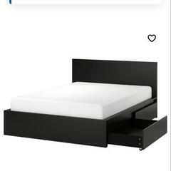 MALM IKEA ベッドフレーム クイーンサイズ