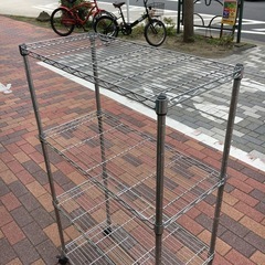 スチールラック／4段の画像