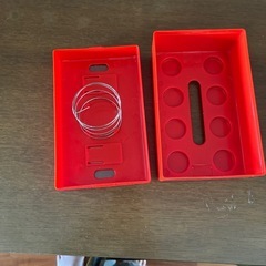 レゴ形ティシュケースの画像