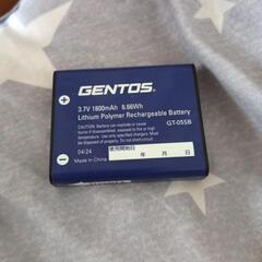 新品　ジェントス GT-05SB バッテリー