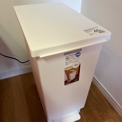 ニトリ製 スリムペダル式ゴミ箱（45L）消臭タイプ【500円】の画像