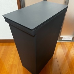 【無償譲渡】無印良品ダストボックス34L 
ブラック