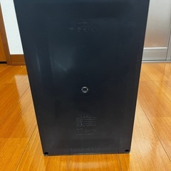 【無償譲渡】無印良品ダストボックス34L 
ブラックの画像