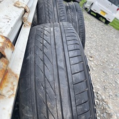 ホワイトレター‼️GOODYEAR NASCARタイヤホイールSET‼️ ハイエース‼️
の画像