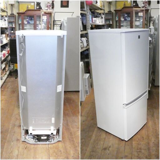 SHARP　/ シャープ  冷蔵庫 SJ-17E3-KW  167L  2016年製