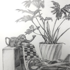 ★ペアで習う★ 絵画教室の画像
