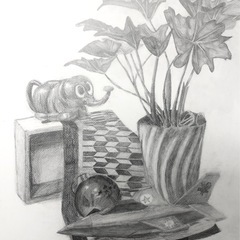 ★ペアで習う★ 絵画教室の画像