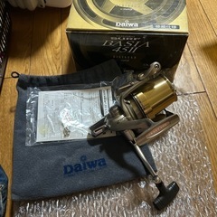 投げ釣りリール　ダイワ　トーナメントサーフベーシア45Ⅱ 極細　美品