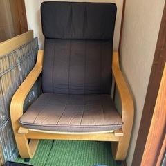 イケア　ロッキングチェア
