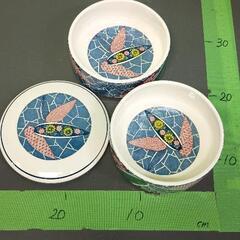 0608-074 陶器　二段重　蓋付重ね鉢　和食器