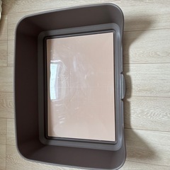 リッチェル お掃除簡単ステップ壁付トイレ ダークブラウン ワイドの画像