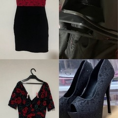 キャバ　ラウンジ×スナック　ドレス　ヒールの画像