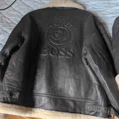 ボス…革ジャンの画像