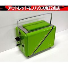 ジャンク 東芝 昭和レトロ ポップアップトースター HTT-629FR グリーン 昭和レトロポップ 家電 札幌市 中央区 南12条