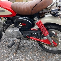ホンダ モンキー Z50J カスタム済 12V 純正50ccエンジン 純正フレーム  の画像
