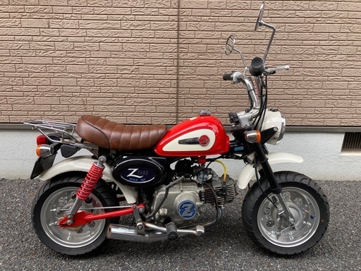 ホンダ モンキー Z50J カスタム済 12V 純正50ccエンジン 純正フレーム ホンダ モンキー Z50J カスタム済 12V 純正50ccエンジン 純正フレーム