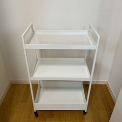 IKEA ロースコグ風 3段ワゴン キャスター付き【1,000円】