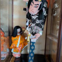 羽子板　飾り用　ガラスケース付き
