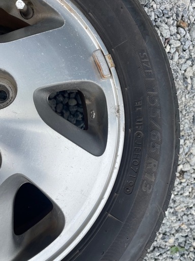 サマータイヤ155/65R13アルミホイール4本セット 