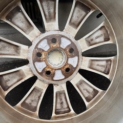 スバル　レガシィbr9 純正　17インチ　
タイヤ　ホイールの画像