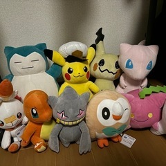 ポケモンぬいぐるみセット